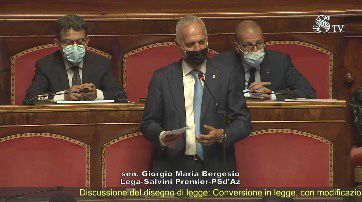 Giorgio Maria Bergesio in Senato