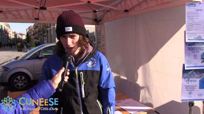 “È bellissimo sciare intorno al Monviso” [VIDEO]