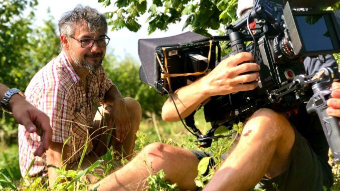 Il regista Andrea Icardi Il regista Andrea Icardi