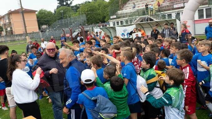 Un momento di una delle passate edizioni della Festa del Calcio provinciale Un momento di una delle passate edizioni della Festa del Calcio provinciale