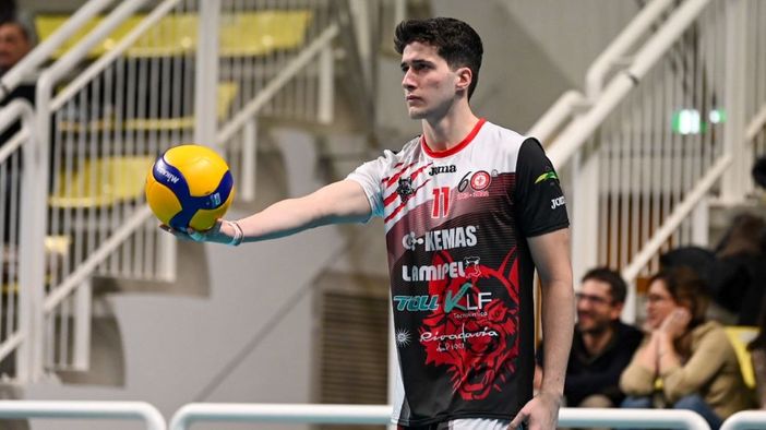 Mirco Compagnoni durante la stagione a Santa Croce sull'Arno Mirco Compagnoni durante la stagione a Santa Croce sull'Arno