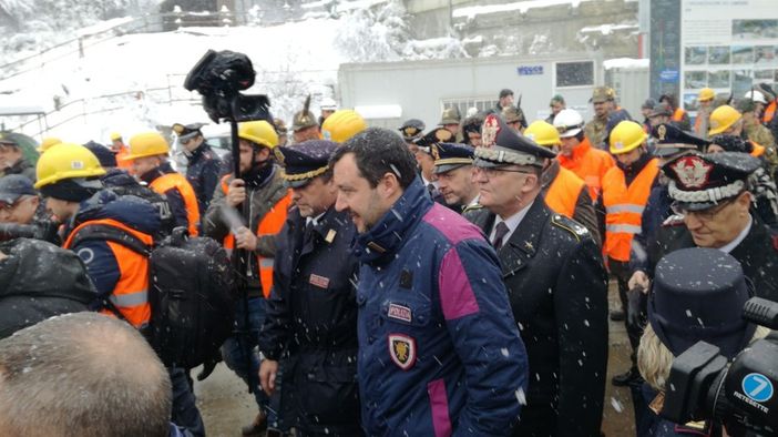 Matteo Salvini a Chiomonte