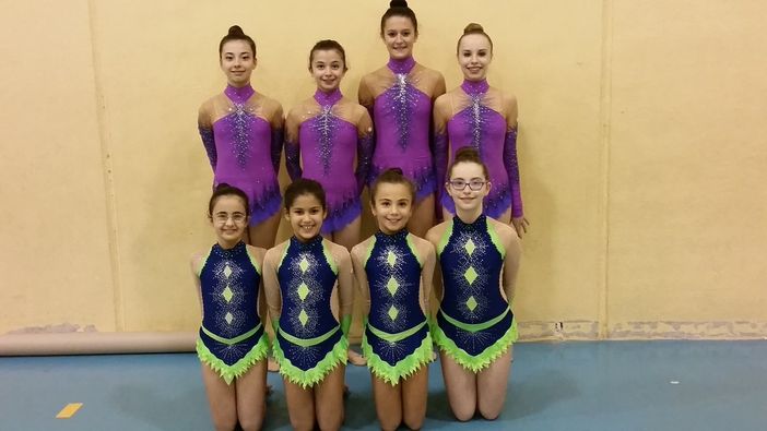 Ginnastica ritmica: doppio podio per l'ASD Koala