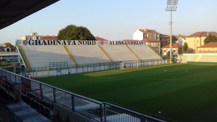 Una immagine dello Stadio Moccagatta di Alessandria Una immagine dello Stadio Moccagatta di Alessandria