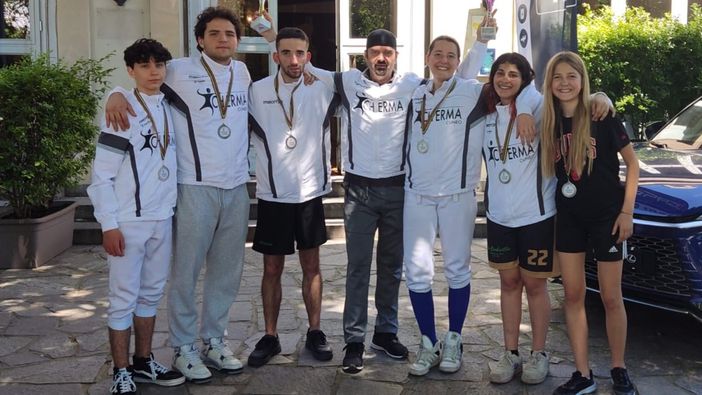 Il Circolo Schermistico Cuneo conquista due secondi posti nel Campionato regionale a squadre Under 20 alle sei armi