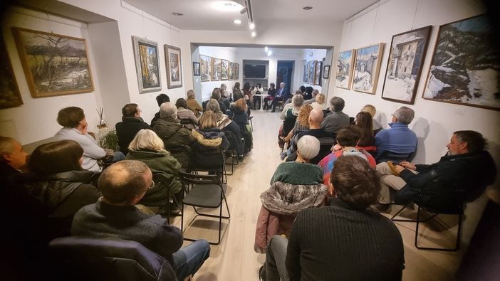 La sala di BrArte, a Bra