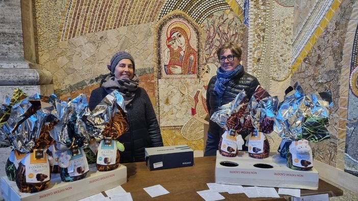 Volontari Oftal in servizio