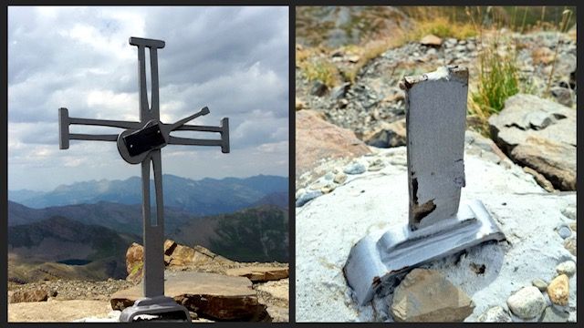 Atti vandalici sul monte Enciastraia, ad Argentera: spezzata la croce in ricordo del giovane Enrico Marrale