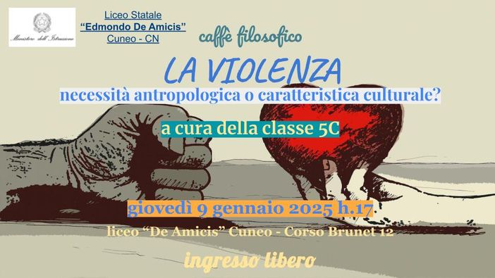 Al "De Amicis" di Cuneo tornano i Caffè Filosofici