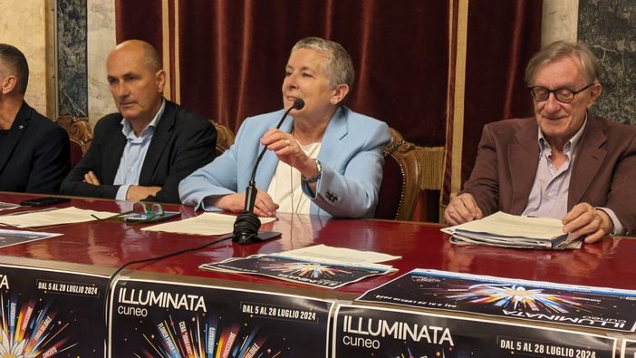 Un'immagine dalla conferenza di lancio dell'Illuminata 2024