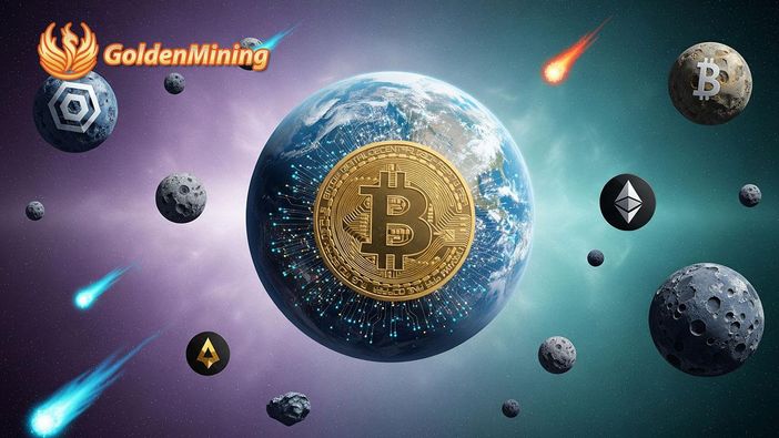 La crittografia ETF promuove lo sviluppo del cloud mining. Gli utenti di GoldenMining guadagnano 5.700 dollari al giorno