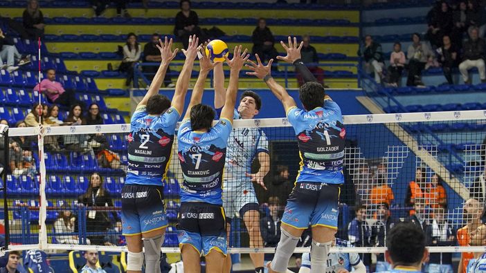 Grande prova di carattere per Cuneo a Grottazzolina: 3-0 per i piemontesi in trasferta (Foto: Massimo Marani)