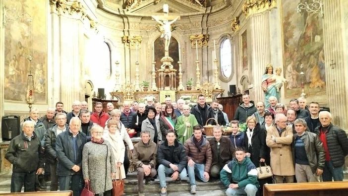 La festa del Ringraziamento lo scorso anno a Piasco