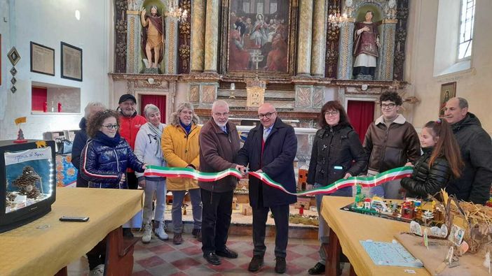 Moretta, inaugurata la 5ª edizione della mostra dei presepi alla Crociata Moretta, inaugurata la 5ª edizione della mostra dei presepi alla Crociata