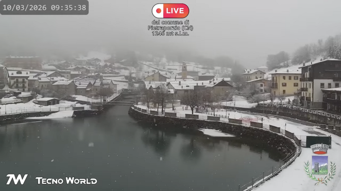 Provincia Granda, la perturbazione riporta la neve sopra i 1300 metri Provincia Granda, la perturbazione riporta la neve sopra i 1300 metri