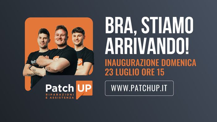 PatchUP inaugura il secondo centro assistenza per smartphone e tablet a Bra PatchUP inaugura il secondo centro assistenza per smartphone e tablet a Bra