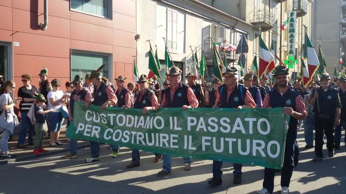 Uno scatto dall'adunata 2016 - foto di repertorio