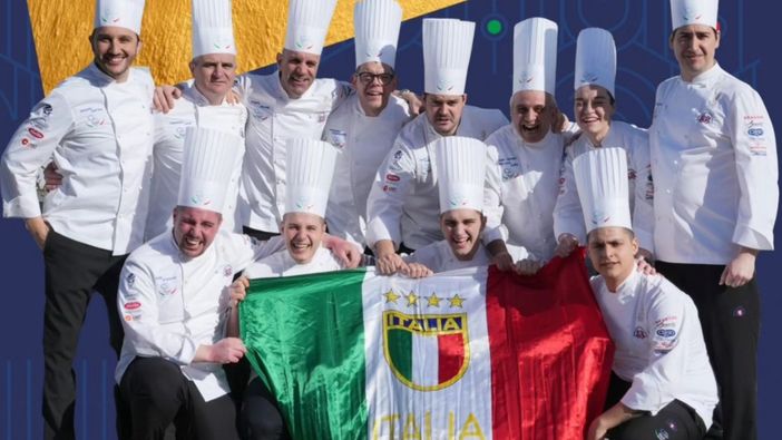 Andrea Serale con il Team Andrea Serale con il Team