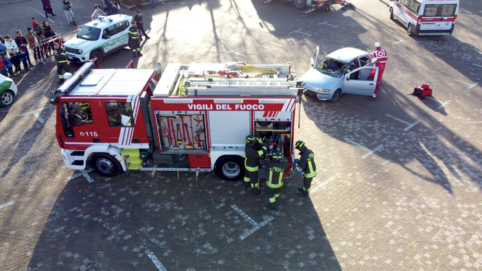 A Busca un drone in dotazione alla Polizia Locale per il controllo del territorio e le attività di Protezione civile