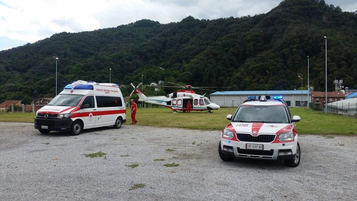 L'intervento delle ambulanze e dell'elisoccorso L'intervento delle ambulanze e dell'elisoccorso