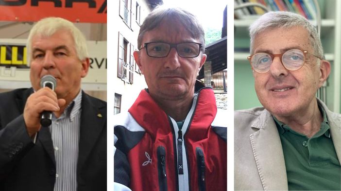 Da sinistra: Fina, Ellena e Dadone