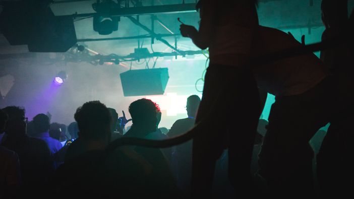 Una delle sale della discoteca Fortino Una delle sale della discoteca Fortino