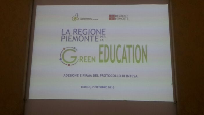 La "cultura verde" arriva nelle scuole piemontesi: firmato il protocollo d'intesa sulla green education