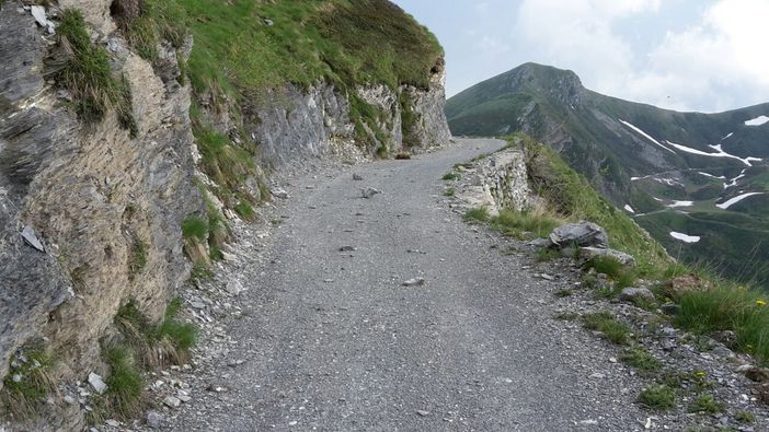 Un tratto della Limone-Monesi