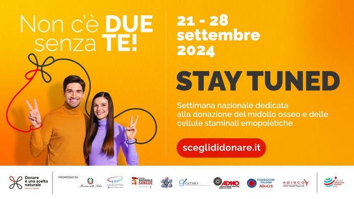 Settimana della donazione del midollo osseo, apertura straordinaria del Servizio Immunoematologia e Trasfusionale dell'ospedale di Cuneo Settimana della donazione del midollo osseo, apertura straordinaria del Servizio Immunoematologia e Trasfusionale dell'ospedale di Cuneo
