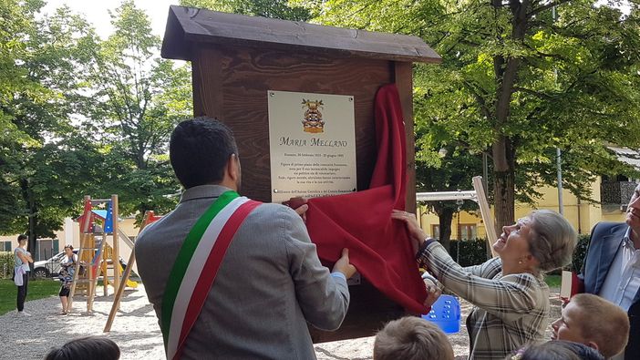 Fossano: intitolato a Maria Mellano il giardino di piazza Romanisio