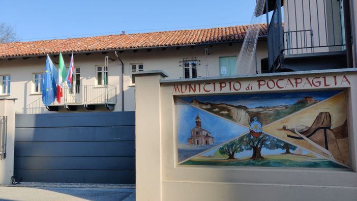 Il municipio di Pocapaglia