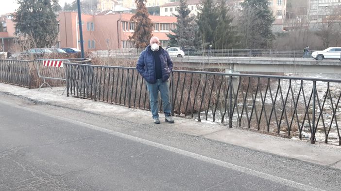 Ganzinelli sul ponte del Borgato