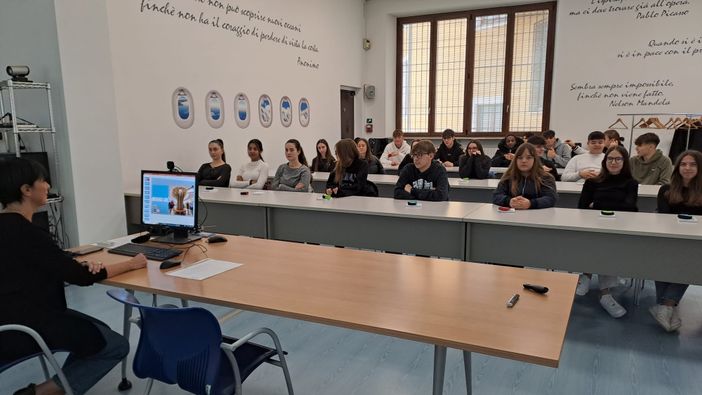 Gli studenti della 3D Afm dell’Istituto Arimondi Eula di Savigliano