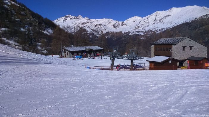 Le piste da sci di Sampeyre