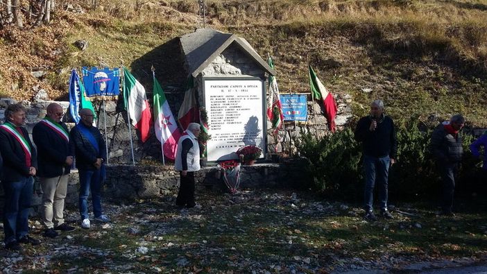 A Upega, nel weekend, il ricordo dei partigiani caduti nell'ottobre '44