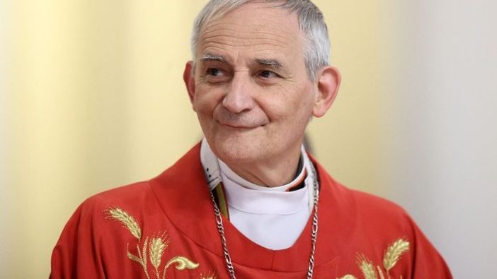 Il cardinale Matteo Zuppi, arcivescovo metropolita di Bologna e dal 2022 presidente della Conferenza Episcopale Italiana. Incaricato da Papa Francesco, ha diretto missioni di pace volte ad allentare le tensioni del conflitto in Ucraina con viaggi diplomatici tenuti a Kiev, Mosca, Washington e Pechino