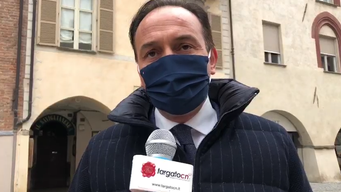 Il presidente della Regione Alberto Cirio Il presidente della Regione Alberto Cirio