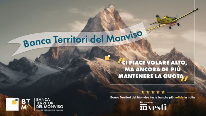 Banca Territori del Monviso tra gli istituti di credito più sicuri d’Italia