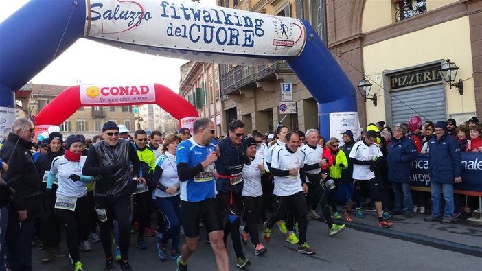 Saluzzo: ai blocchi di partenza il Fitwalking del Cuore Saluzzo: ai blocchi di partenza il Fitwalking del Cuore