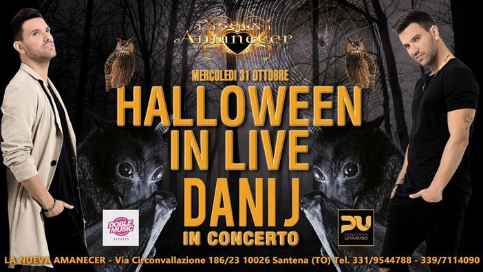 A Torino Halloween in live: concerto di Dani J