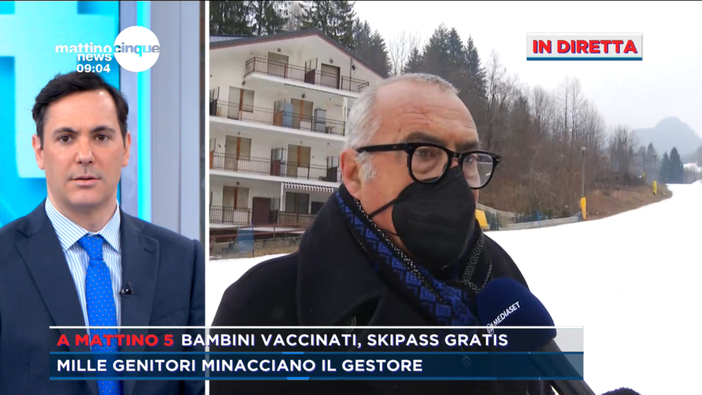 Roberto Gosso, ad di Entracque Neve, a Mattino Cinque