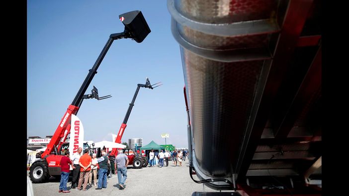 SAluzzo, Fiera della Meccanica Agricola, immagine di una passata edizione. Foto Fondazione Bertoni
