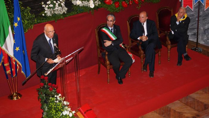 Giorgio Napolitano ha dato speranza a 200 Sindaci