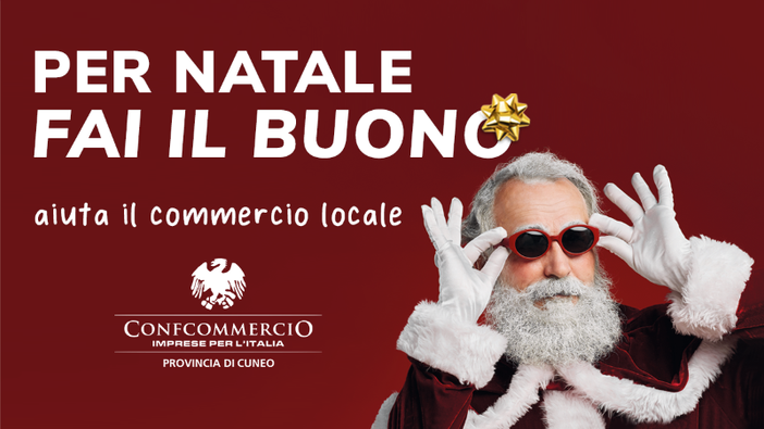 Confcommercio Cuneo lancia la campagna "Per Natale fai il Buono" Confcommercio Cuneo lancia la campagna "Per Natale fai il Buono"