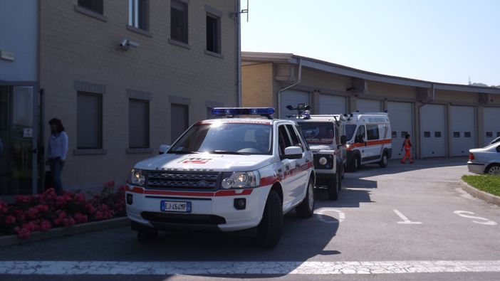 Le foto della partenza