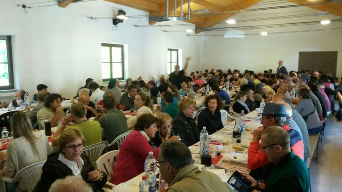 Il pranzo solidale di domenica