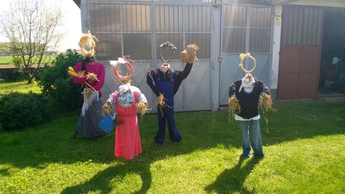 Gli spaventapasseri del Parco del Monviso