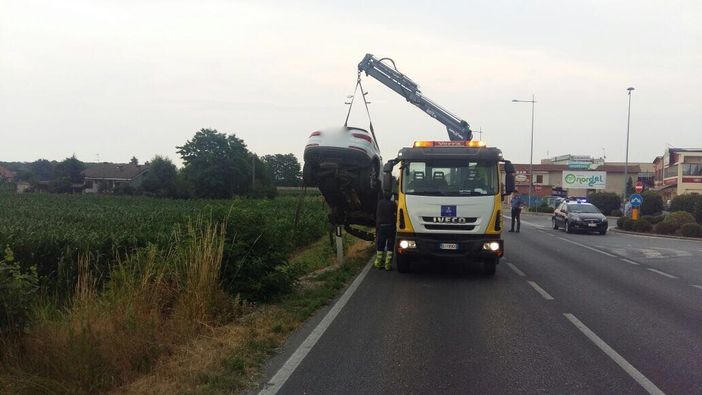 Incidente automobilistico a Mondovì
