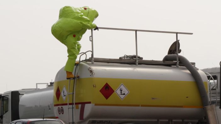 Alcuni momenti dell'esercitazione