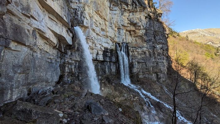 Con il disgelo di primavera torna lo spettacolo del &quot;Pis&quot; del Pesio [VIDEO]